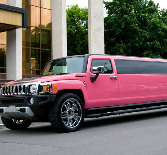 Pink Hummer Limo Hire Bedford